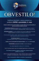 Knjižnica Domžale - podrobnejša navodila za obiskovalce